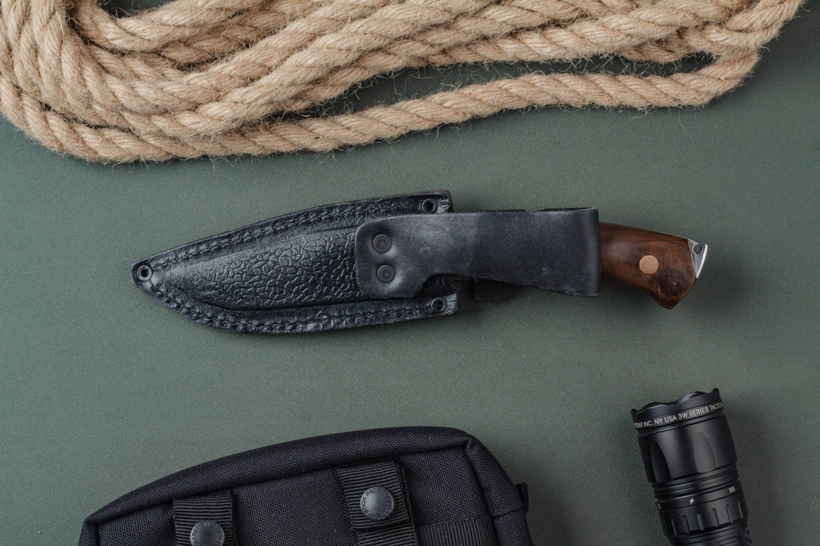 Нож Ф-1- Х12МФ/D2/клепанный Беркут Кизляр