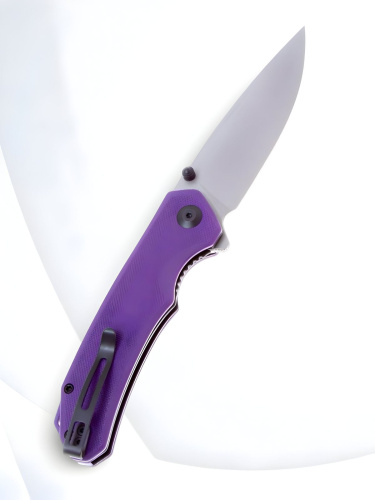 Складной нож CIVIVI Brazen сталь 14C28N, рукоять Purple G10 Складной нож CIVIVI Brazen сталь 14C28N, рукоять Purple G10
