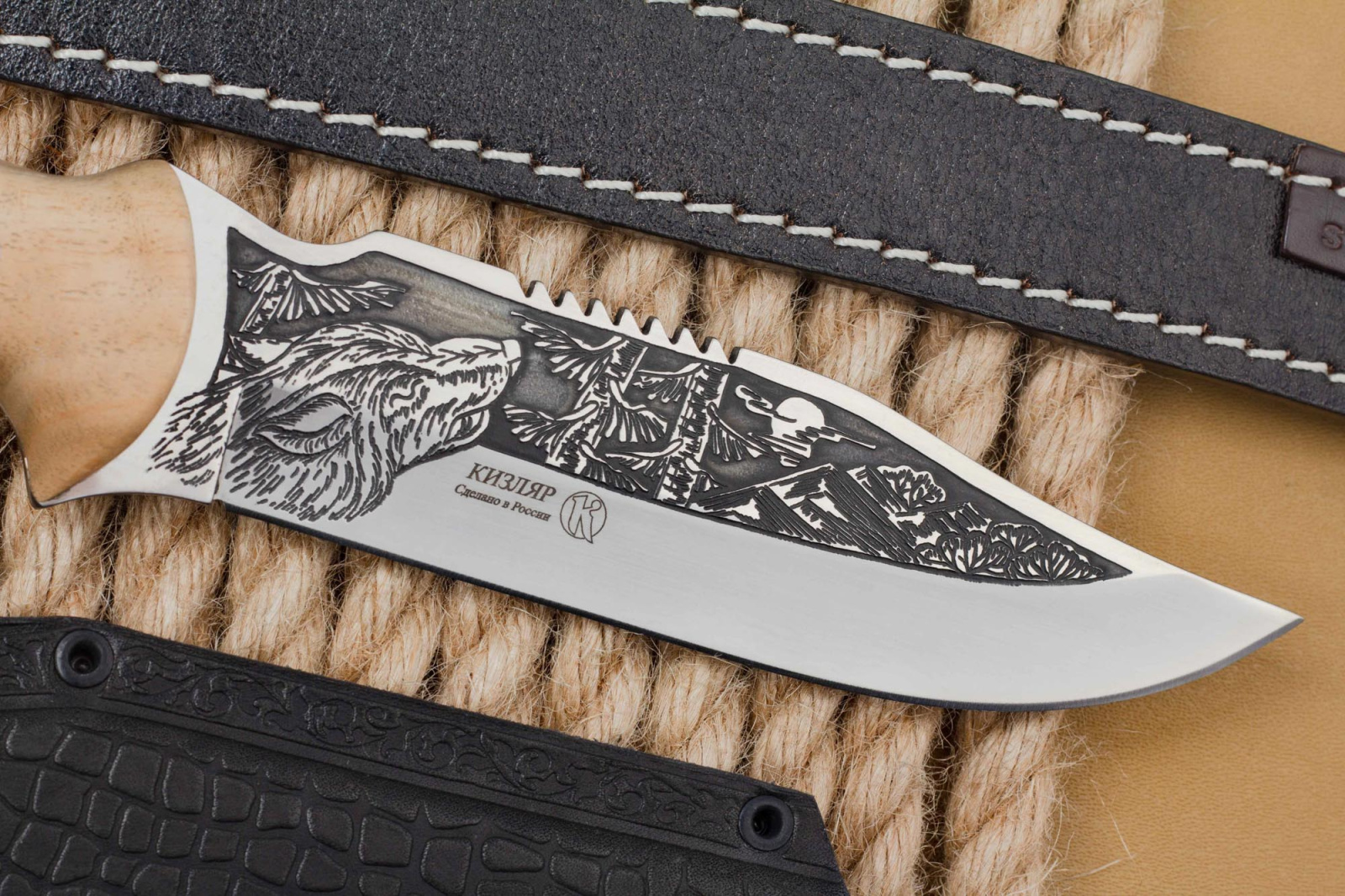 Нож Тайга Малая Художественное оформление