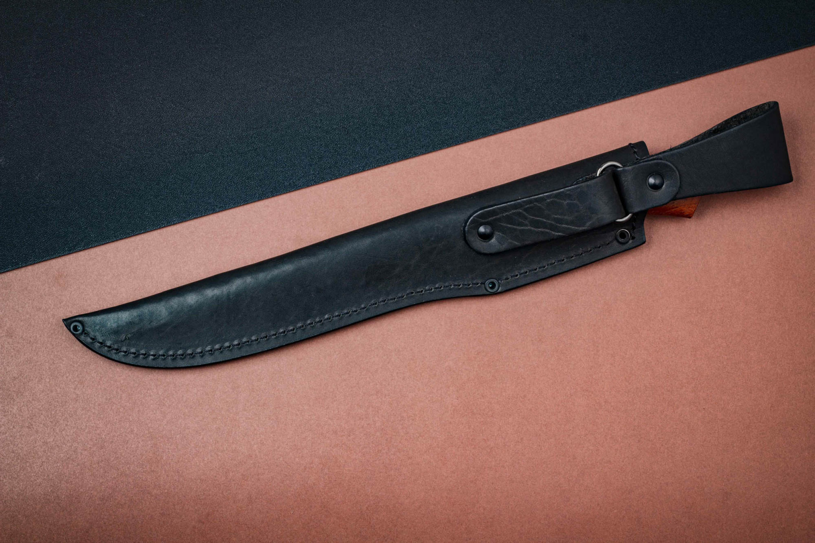 Нож Филейный дамаск/береста Марушина