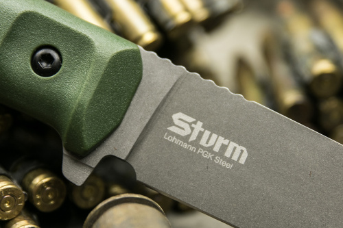 Нож Sturm PGK Tacwash Olive Kraton