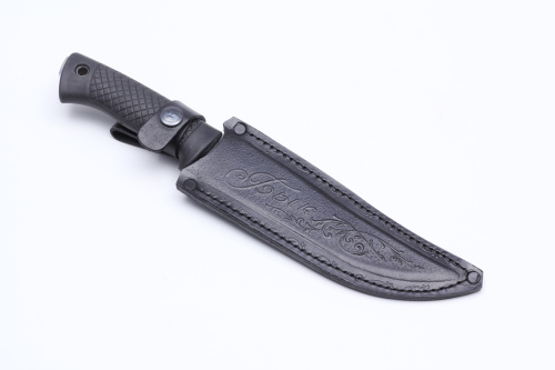 Нож Бык - 65Х13 резина Беркут Кизляр