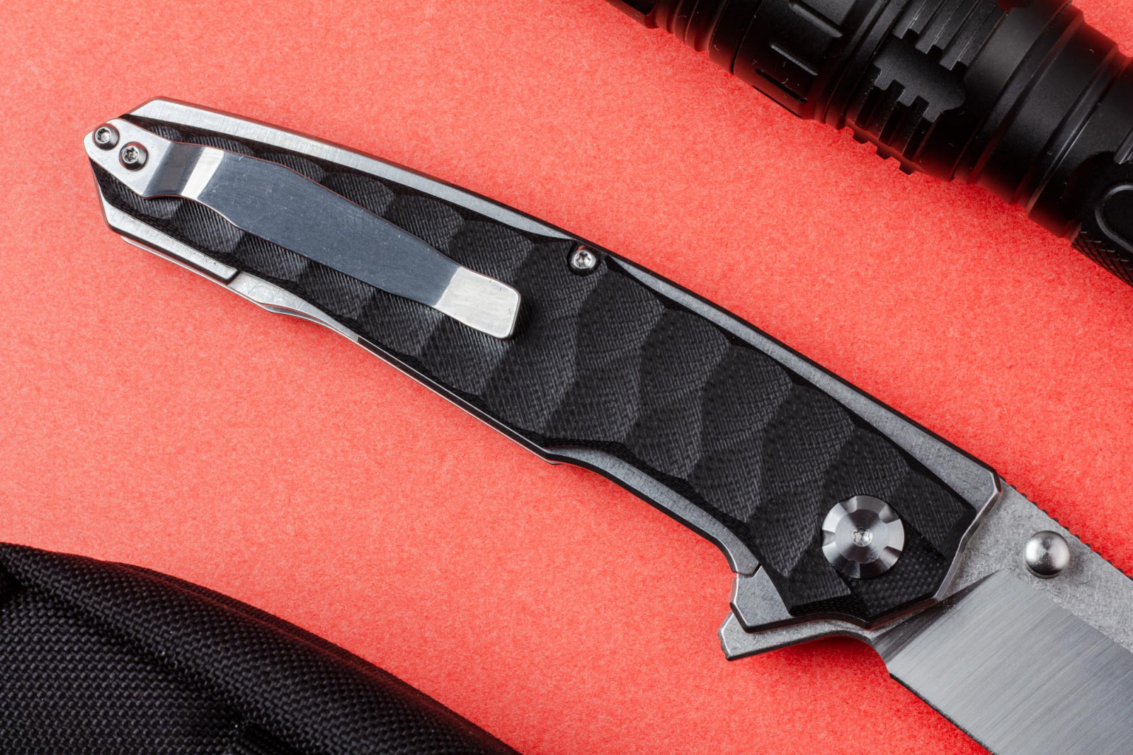 Нож складной Камень сталь D2