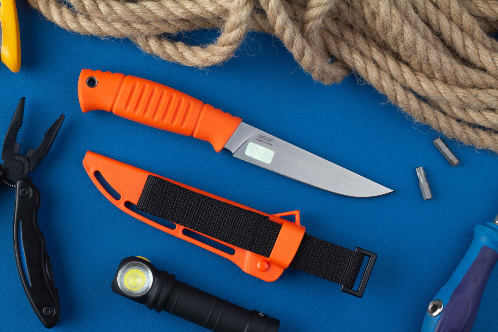 Нож Вектор Оранжевый Нож Вектор Оранжевый