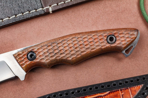 Нож Коршун Х12МФ орех Андреев