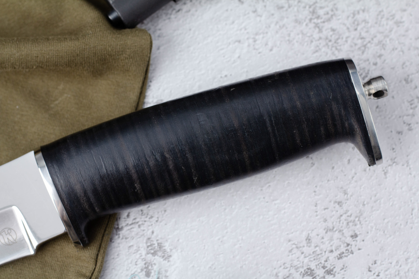 Нож Ш-5 Кожа с символикой Министерство обороны