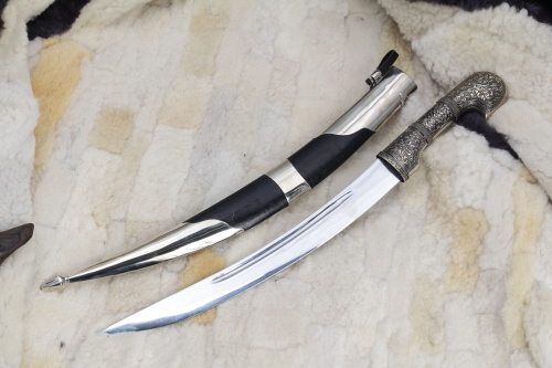 Кинжал сувенирный Ятаган мельхиор