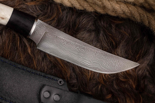 Нож Тур дамаск Адамов