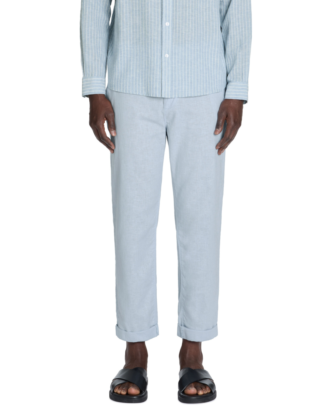 Прямые брюки Celio Light blue