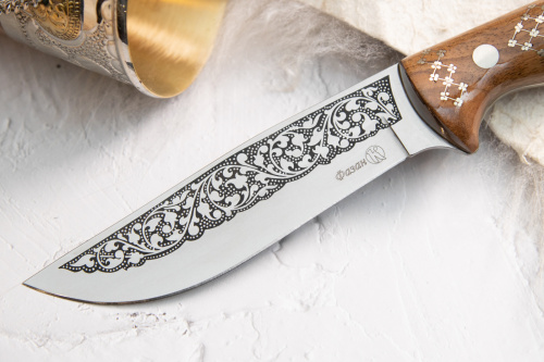 Нож Фазан Унцукульская насечка Нож Фазан Унцукульская насечка