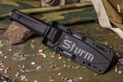Нож Sturm Crucible CPM REX M4 Black