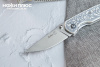 Нож складной Ирбис Сталь Х12МФ Серебро