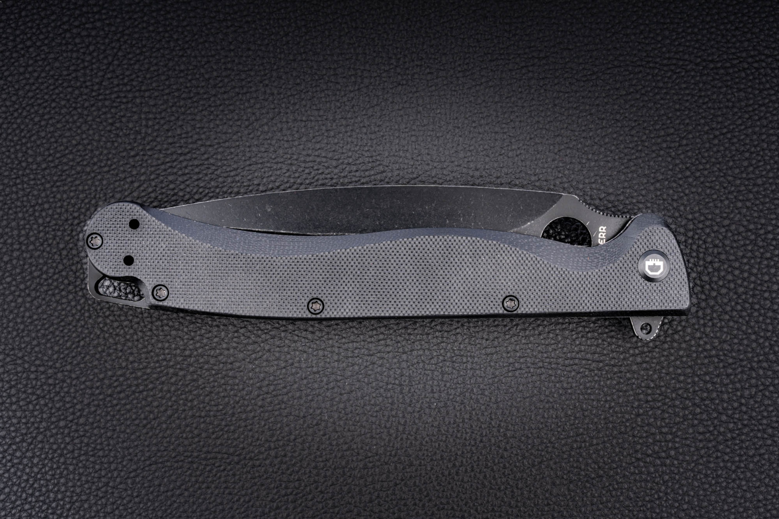 Складной нож Daggerr Vendetta Liner Lock blackwash сталь VG10, рукоять black G10