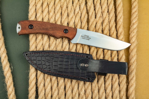 Нож Каспий Х12МФ орех