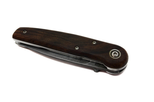 Нож складной Байкер-2 Сталь Дамаск Нож складной Байкер-2 Сталь Дамаск