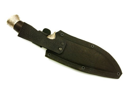 Нож Волк - граб/мельхиор Беркут Кизляр