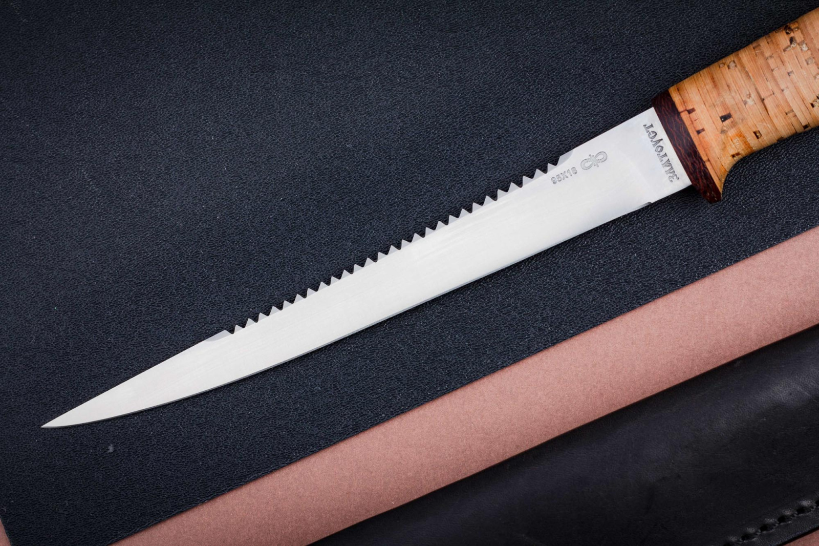 Нож Белуга - береста