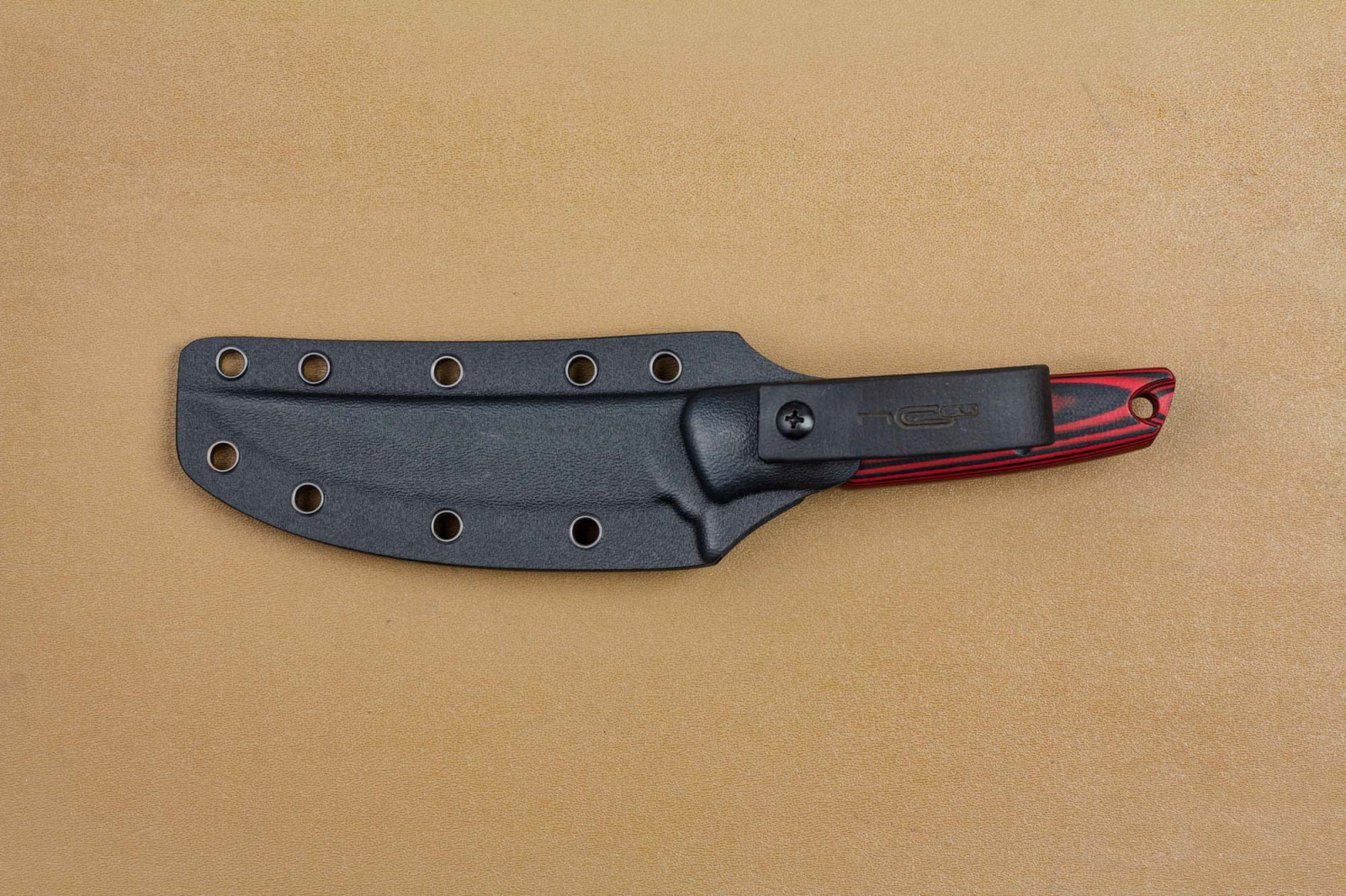 Нож SCaR red black s/w N.C.Custom