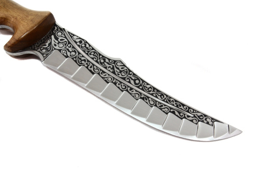 Нож Грифон - лезвие-оскал Поиск Кизляр