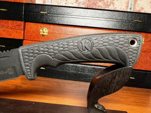 Нож Ш-4 Сталь Z160 Черный Нож Ш-4 Сталь Z160 Черный