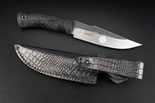 Нож Барс AUS-8 эластрон черный Андреев