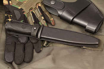 Нож КО-1 Черный Эластрон Нож КО-1 Черный Эластрон