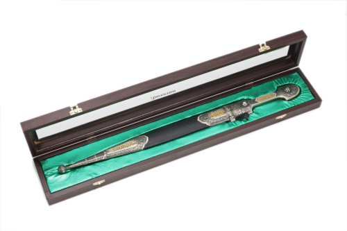 Кинжал сувенирный модель №18 с вставками мельхиор Поиск Кизляр