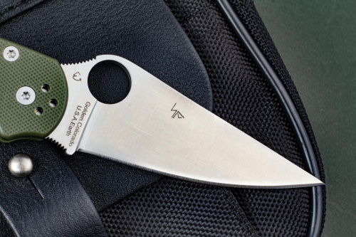 Нож Paramilitary 2 CH зеленый Spyderco