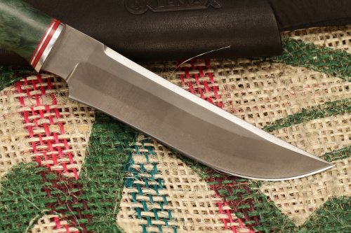 Нож Тайга (Булат, стабилизированная карельская берёза)