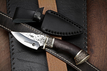 Нож Качкар Х12МФ/мельхиор Блажко