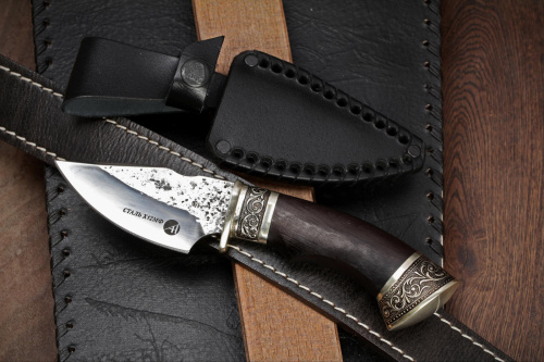 Нож Качкар Х12МФ/мельхиор Блажко