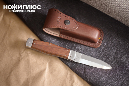 Автоматический нож Predator Hammer 440C дерево притины  Mikov