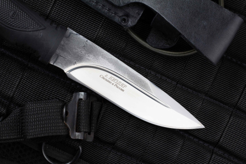 Нож Енот - 65х13/резина Беркут Кизляр