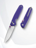 Нож Bestechman Velix Satin сталь 14C28N рукоять Purple G10