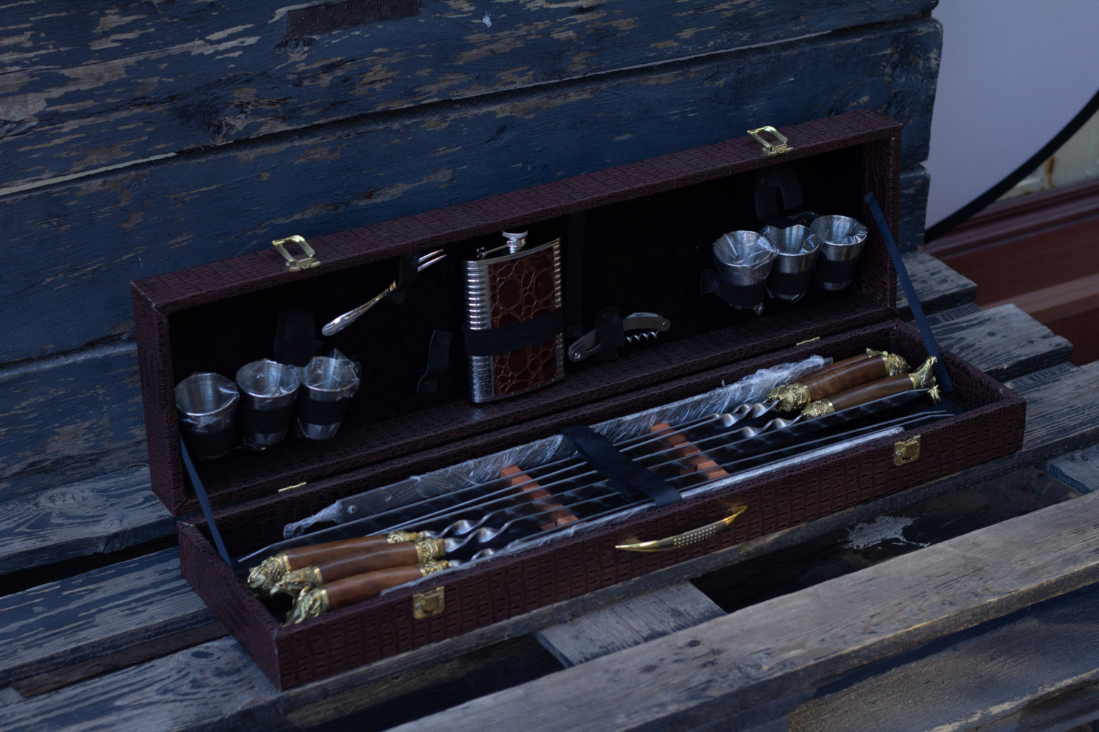 Шашлычный набор латунь 65х13 Блажко