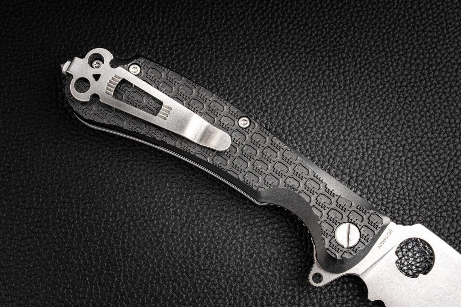 Складной нож Daggerr Resident serrated stonewash черный