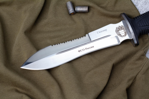 Нож Сталкер с символикой ФСО Нож Сталкер с символикой ФСО