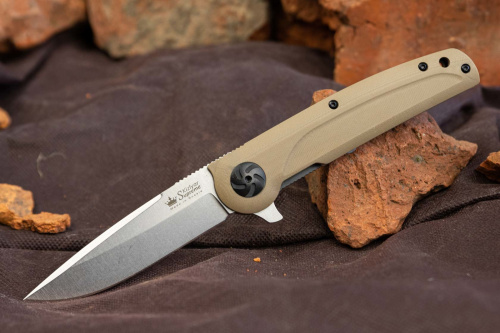 складной нож Biker Z N690 Stonewash