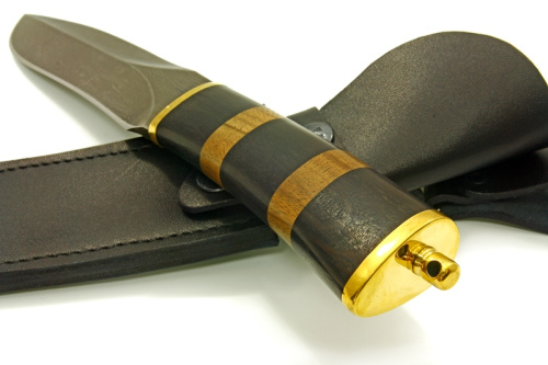 Нож Шатун Сталь Дамаск Наборная рукоять Нож Шатун Сталь Дамаск Наборная рукоять