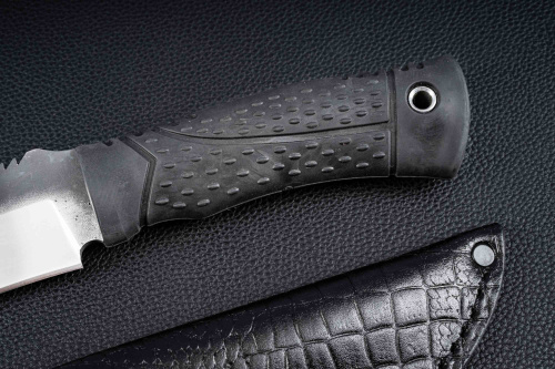 Нож Скорпион AUS-8 эластрон черный Андреев