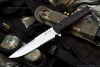 Нож Alpha AUS-8 Stonewash Serrated Kraton