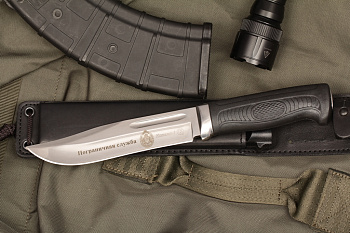 Нож Колыма-1 с символикой Пограничная служба