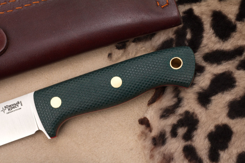 Нож Кедр L N690 изумруд конвекс Южный Крест