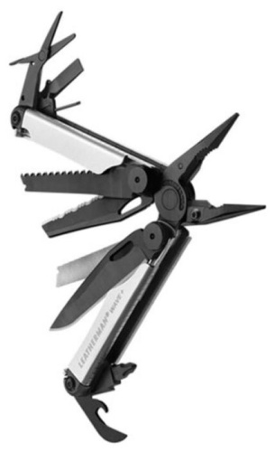 Мультитул Leatherman Wave Plus (832622) 100мм 17функц. серебристый/черный