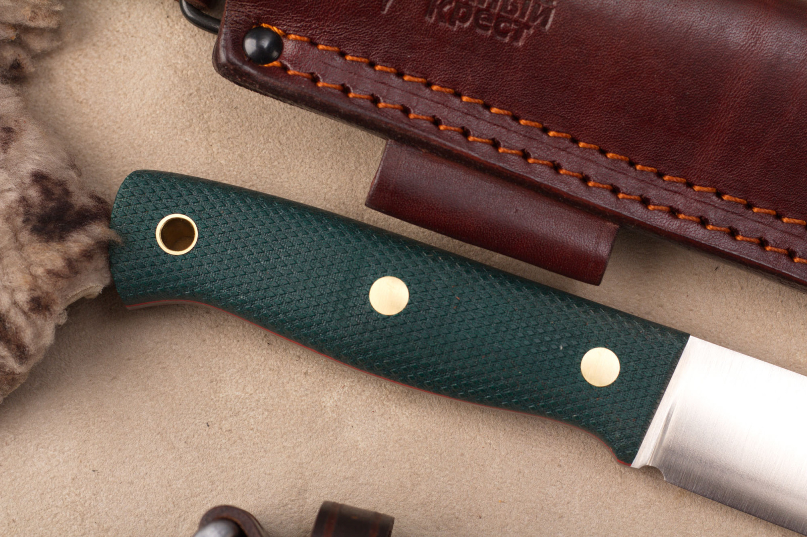 Нож Модель Х М CPR изумруд конвекс Южный Крест