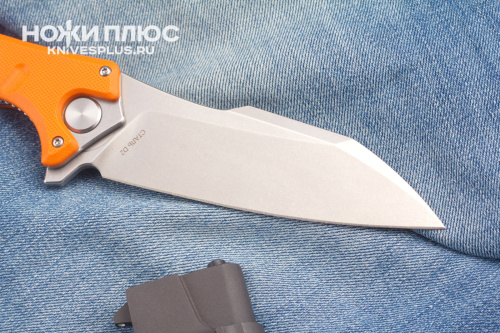 Нож складной Мангуст 2 оранжевый D2 НОКС