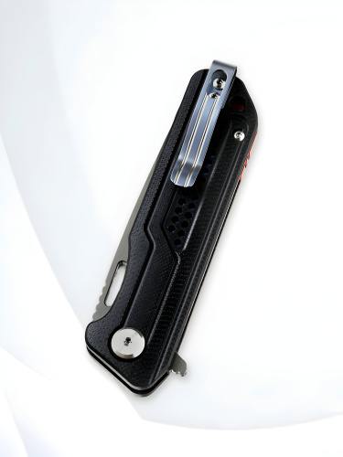 Нож складной Bestech Circuit Black Titanized Grey