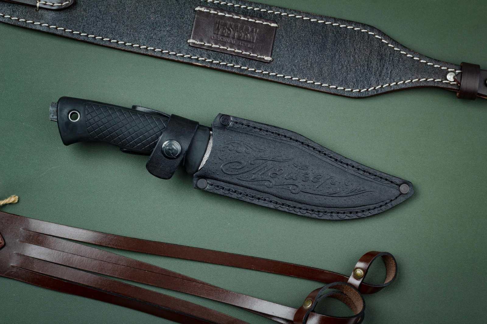 Нож Тайгер 65/13 резина Беркут