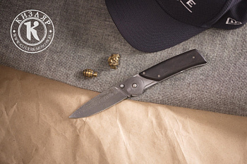 Нож складной Байкер-1 Сталь Дамаск Граб Нож складной Байкер-1 Сталь Дамаск Граб