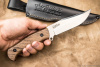Нож Caspian AUS-8 StoneWash Орех